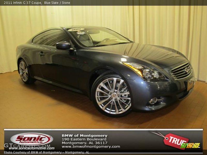 Blue Slate / Stone 2011 Infiniti G 37 Coupe