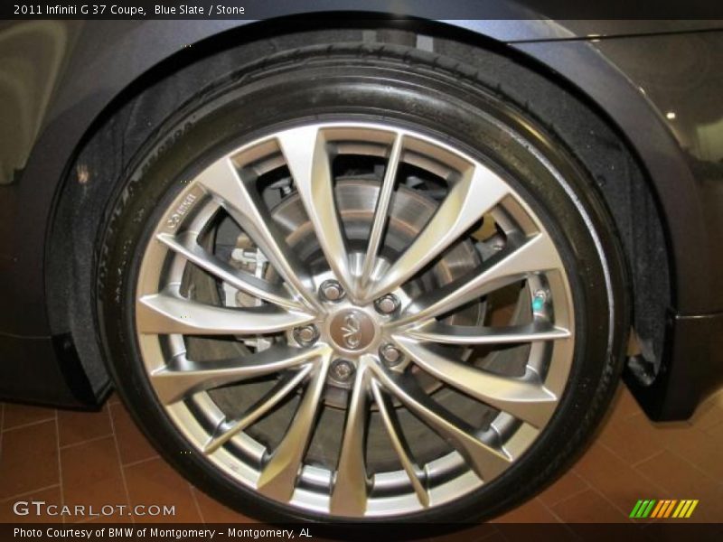 Blue Slate / Stone 2011 Infiniti G 37 Coupe