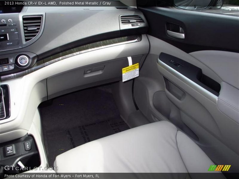 Polished Metal Metallic / Gray 2013 Honda CR-V EX-L AWD