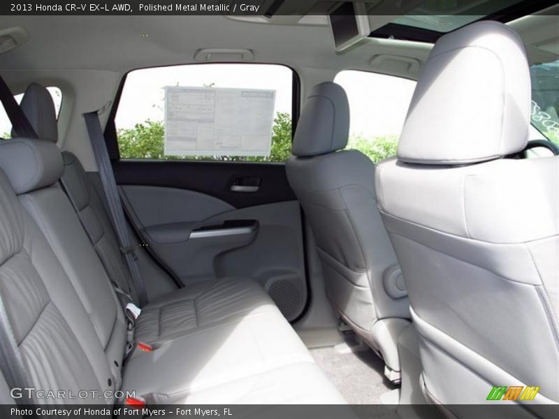Polished Metal Metallic / Gray 2013 Honda CR-V EX-L AWD