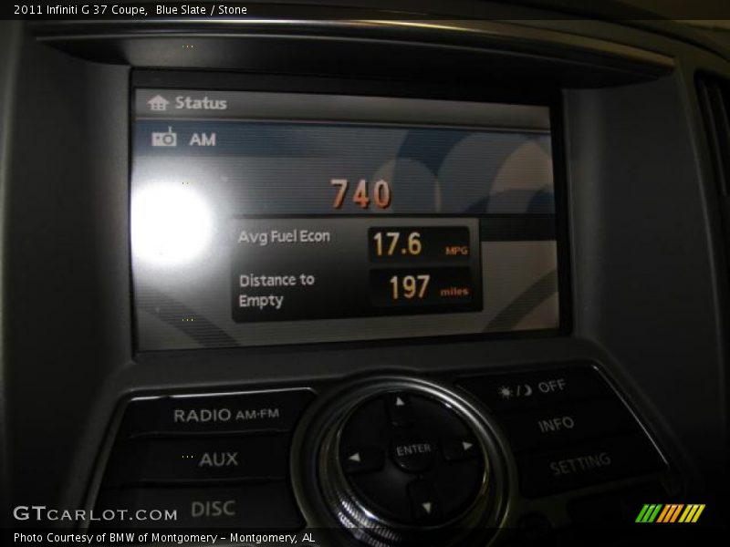Blue Slate / Stone 2011 Infiniti G 37 Coupe