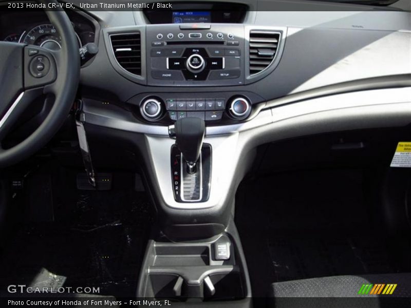 Urban Titanium Metallic / Black 2013 Honda CR-V EX