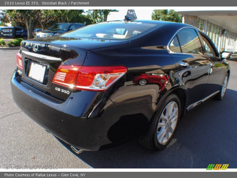 Obsidian Black / Parchment 2010 Lexus ES 350