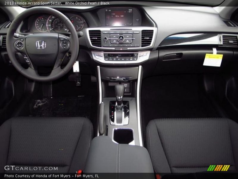 Dashboard of 2013 Accord Sport Sedan