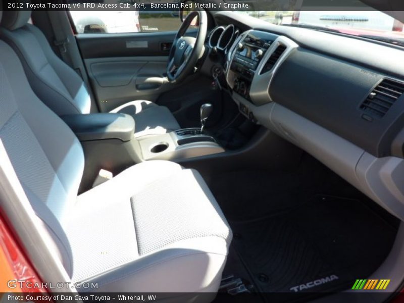 Barcelona Red Metallic / Graphite 2012 Toyota Tacoma V6 TRD Access Cab 4x4