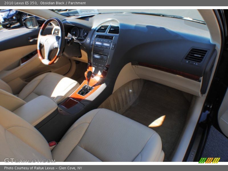 Obsidian Black / Parchment 2010 Lexus ES 350