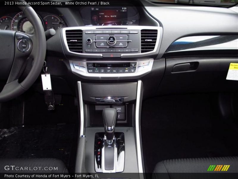Dashboard of 2013 Accord Sport Sedan