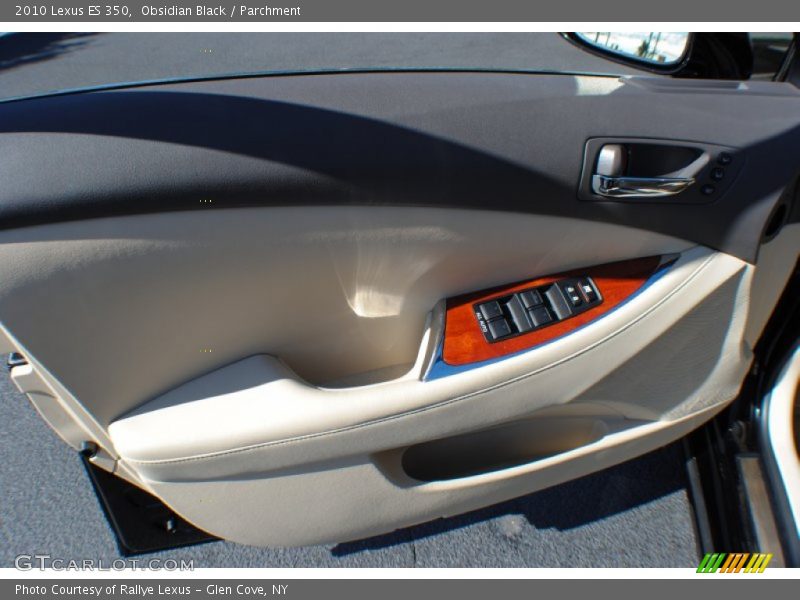 Obsidian Black / Parchment 2010 Lexus ES 350