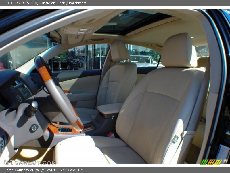 Obsidian Black / Parchment 2010 Lexus ES 350