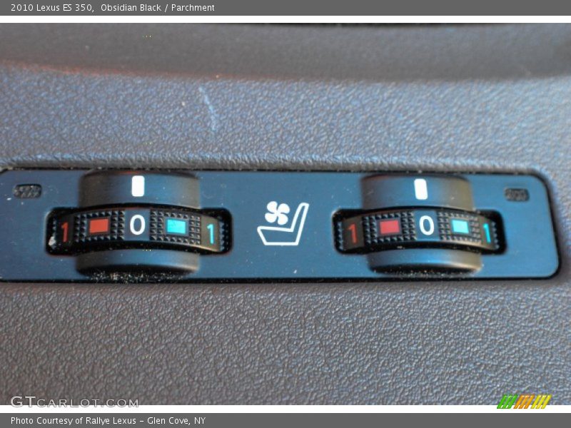 Obsidian Black / Parchment 2010 Lexus ES 350