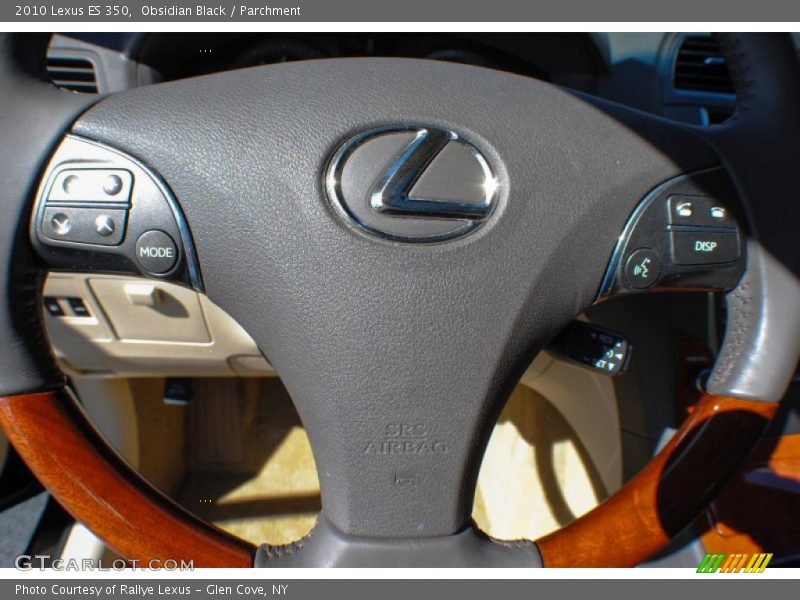 Obsidian Black / Parchment 2010 Lexus ES 350