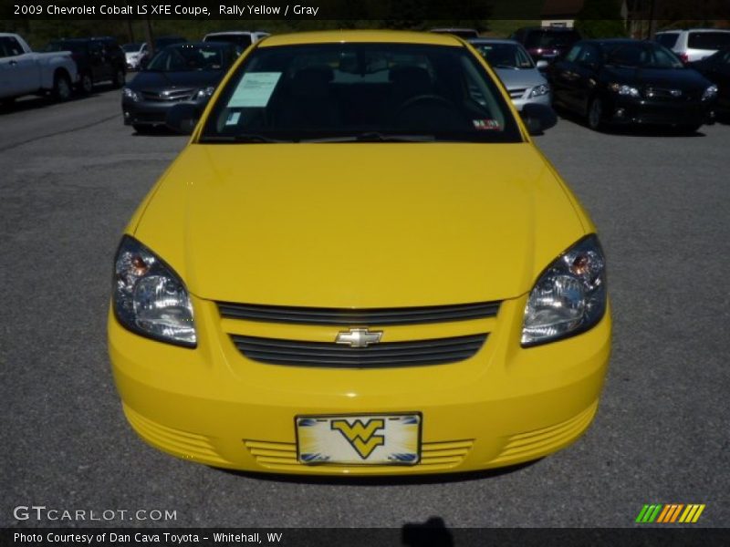 Rally Yellow / Gray 2009 Chevrolet Cobalt LS XFE Coupe