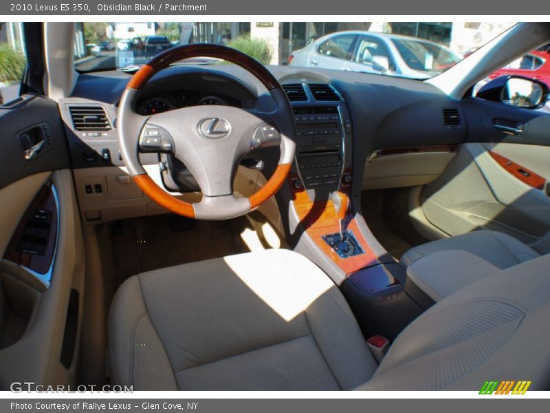 Obsidian Black / Parchment 2010 Lexus ES 350