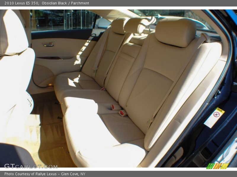 Obsidian Black / Parchment 2010 Lexus ES 350