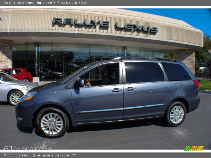 Slate Metallic / Stone 2010 Toyota Sienna Limited AWD