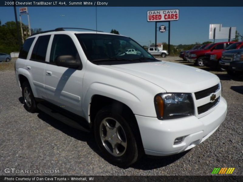 Summit White / Ebony 2008 Chevrolet TrailBlazer LT 4x4