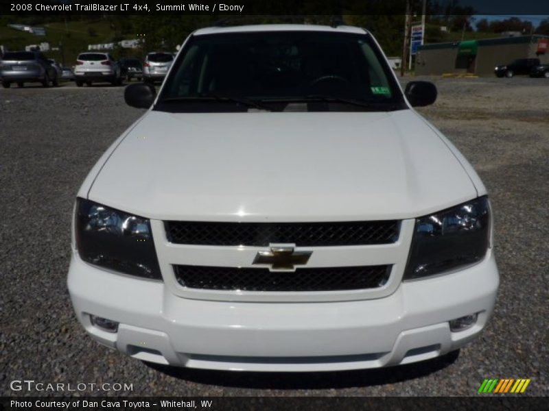 Summit White / Ebony 2008 Chevrolet TrailBlazer LT 4x4
