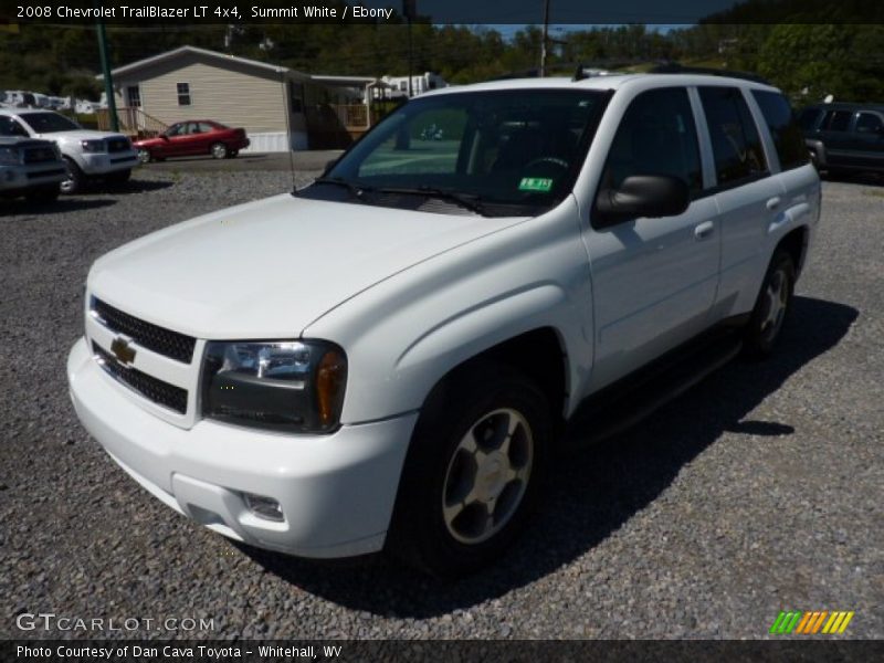 Summit White / Ebony 2008 Chevrolet TrailBlazer LT 4x4