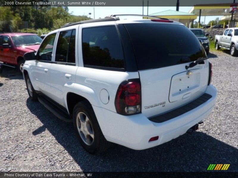 Summit White / Ebony 2008 Chevrolet TrailBlazer LT 4x4