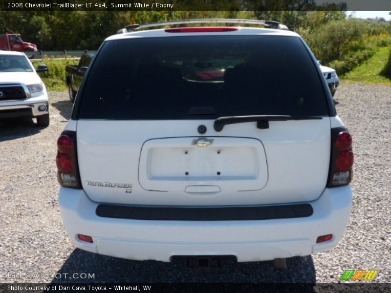 Summit White / Ebony 2008 Chevrolet TrailBlazer LT 4x4