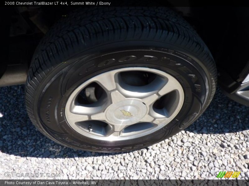 Summit White / Ebony 2008 Chevrolet TrailBlazer LT 4x4