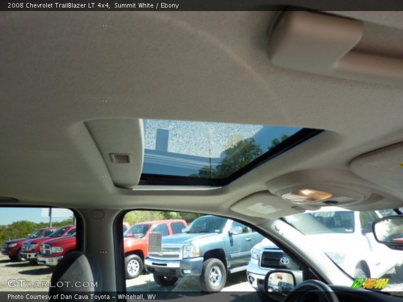 Summit White / Ebony 2008 Chevrolet TrailBlazer LT 4x4