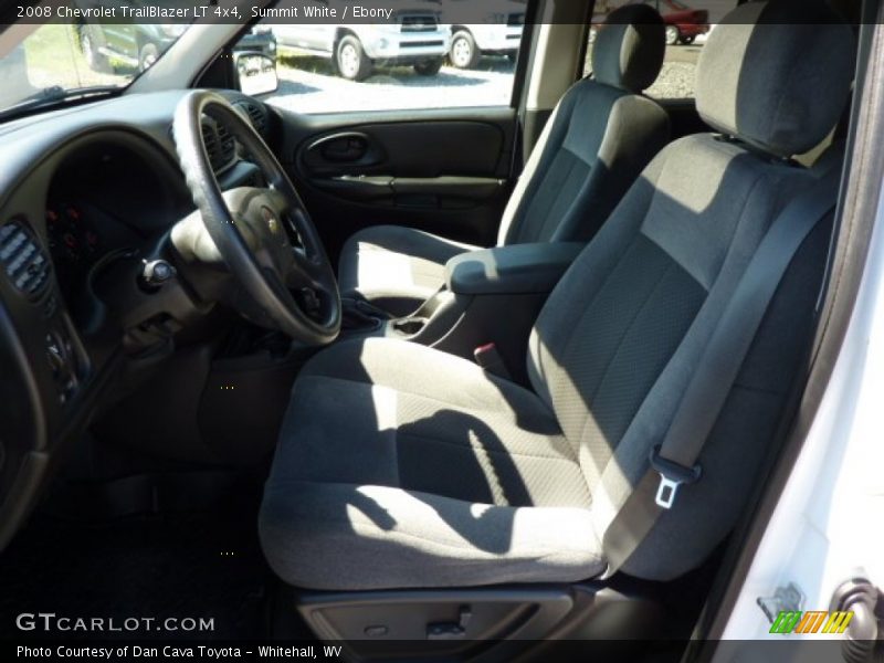 Summit White / Ebony 2008 Chevrolet TrailBlazer LT 4x4