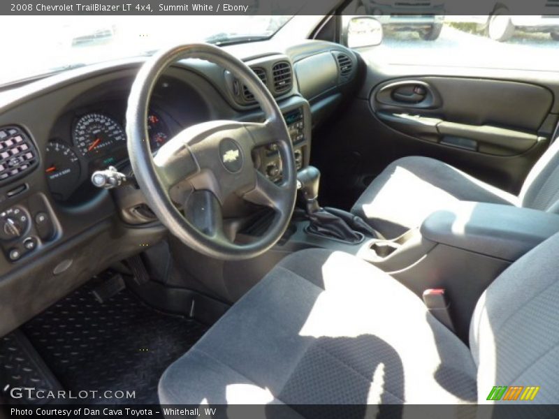 Summit White / Ebony 2008 Chevrolet TrailBlazer LT 4x4