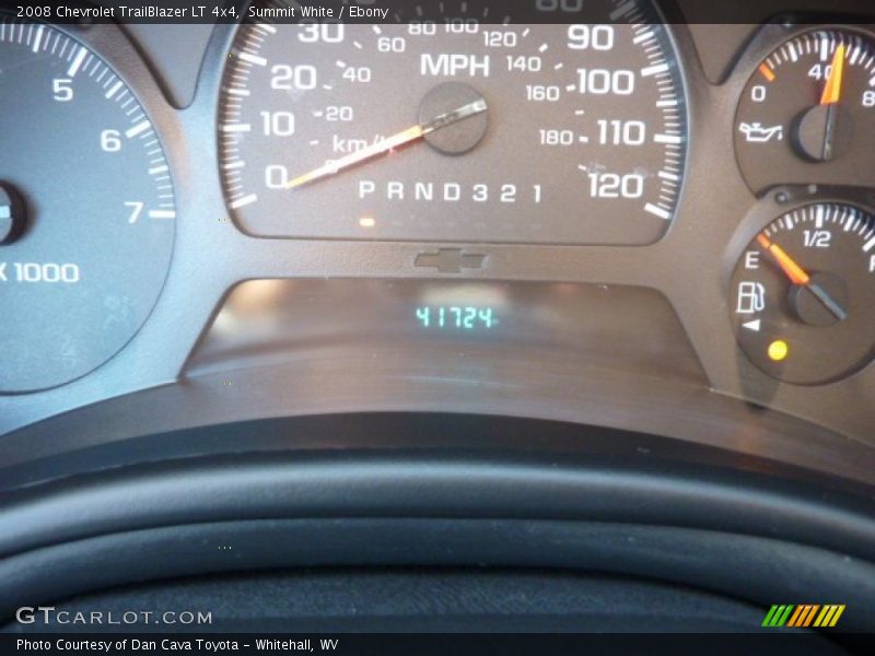Summit White / Ebony 2008 Chevrolet TrailBlazer LT 4x4