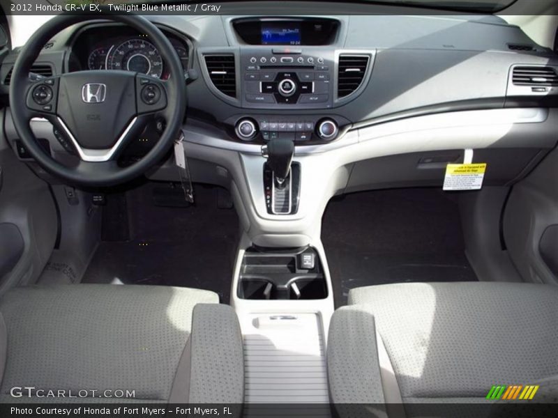 Dashboard of 2012 CR-V EX