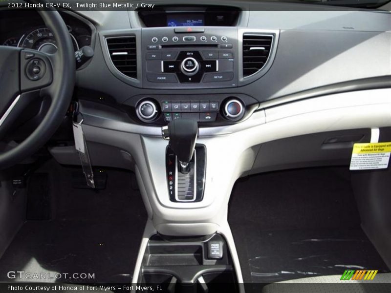 Controls of 2012 CR-V EX
