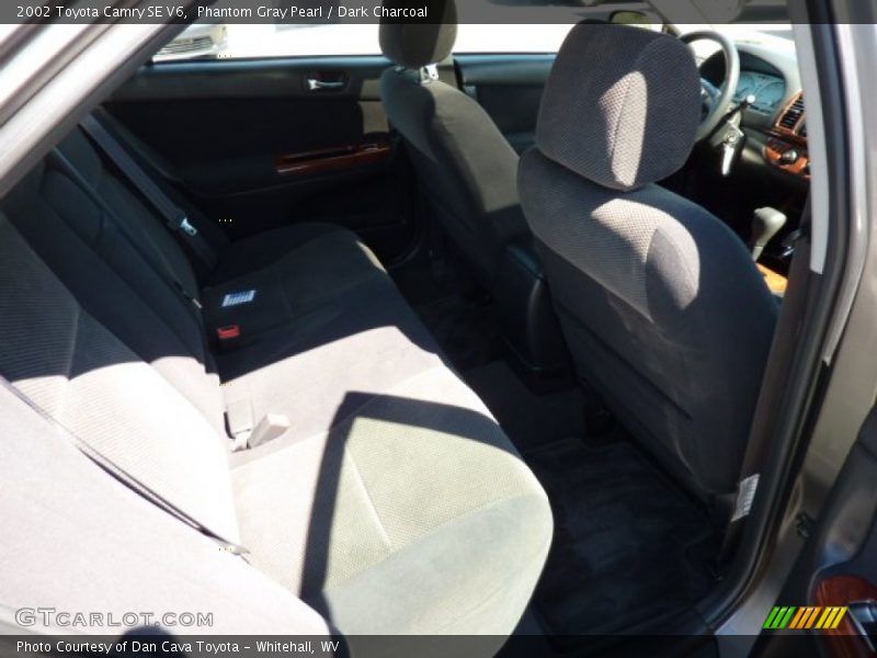 Phantom Gray Pearl / Dark Charcoal 2002 Toyota Camry SE V6