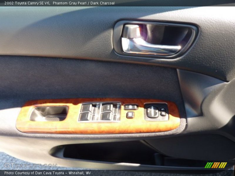 Phantom Gray Pearl / Dark Charcoal 2002 Toyota Camry SE V6