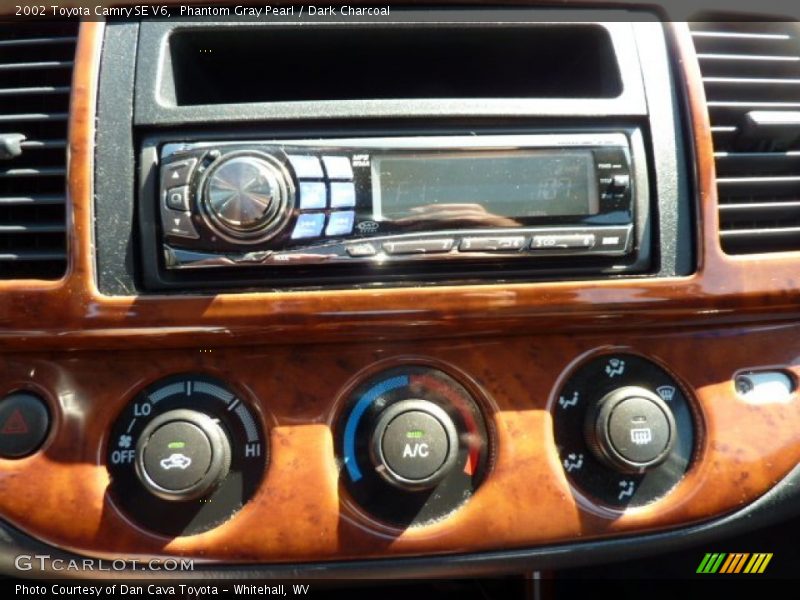 Phantom Gray Pearl / Dark Charcoal 2002 Toyota Camry SE V6