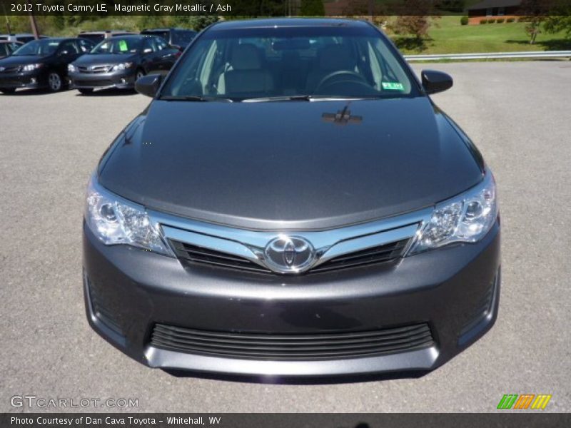 Magnetic Gray Metallic / Ash 2012 Toyota Camry LE