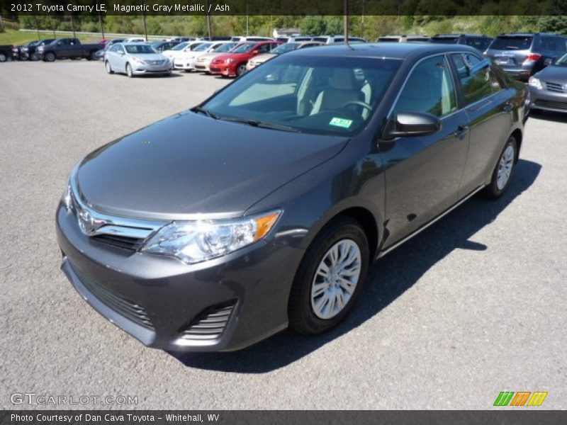 Magnetic Gray Metallic / Ash 2012 Toyota Camry LE