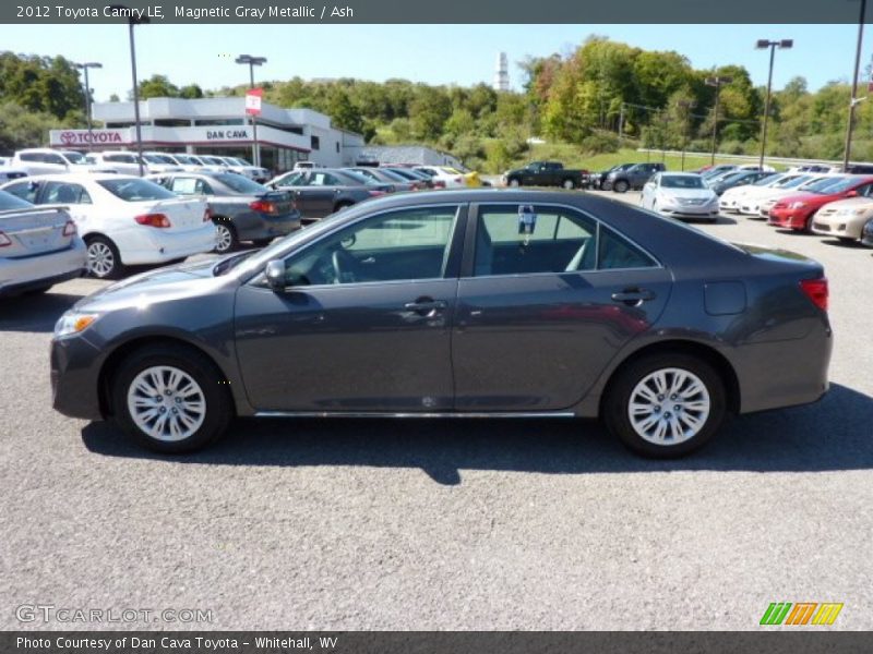 Magnetic Gray Metallic / Ash 2012 Toyota Camry LE