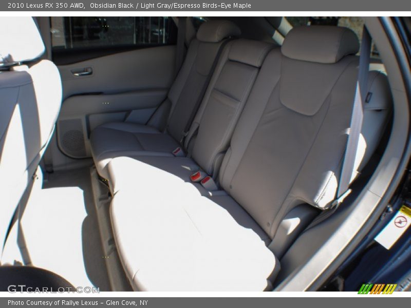 Obsidian Black / Light Gray/Espresso Birds-Eye Maple 2010 Lexus RX 350 AWD