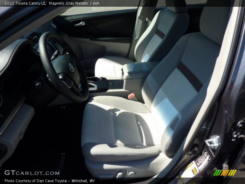 Magnetic Gray Metallic / Ash 2012 Toyota Camry LE