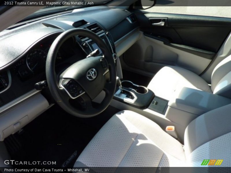 Magnetic Gray Metallic / Ash 2012 Toyota Camry LE