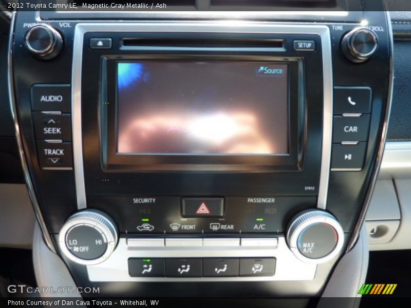 Magnetic Gray Metallic / Ash 2012 Toyota Camry LE