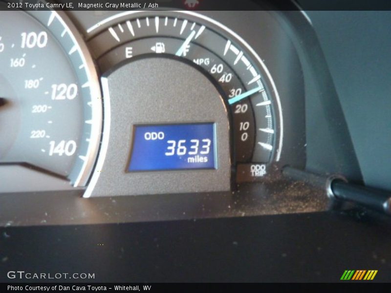 Magnetic Gray Metallic / Ash 2012 Toyota Camry LE