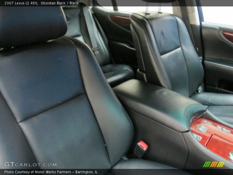 Obsidian Black / Black 2007 Lexus LS 460
