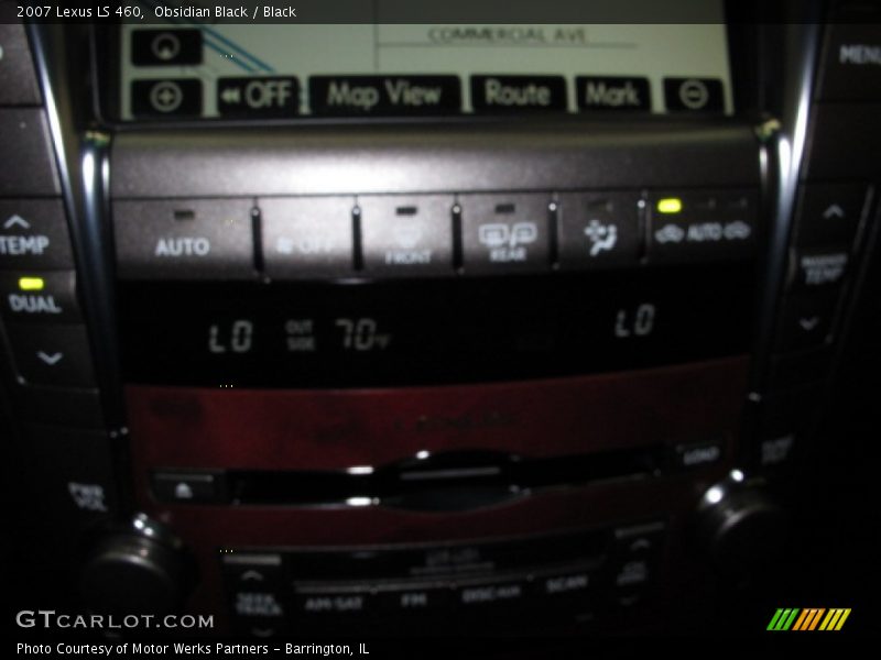 Obsidian Black / Black 2007 Lexus LS 460