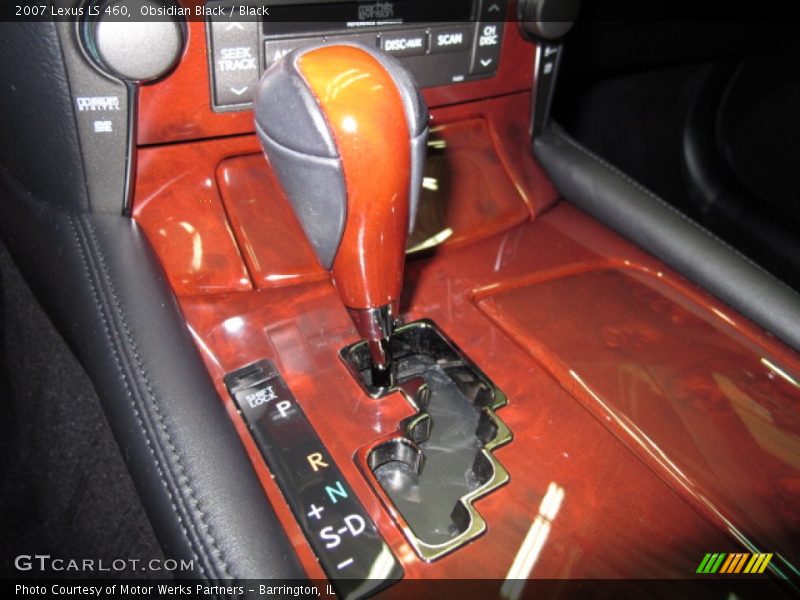 Obsidian Black / Black 2007 Lexus LS 460