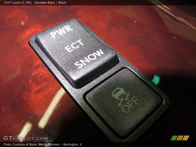 Obsidian Black / Black 2007 Lexus LS 460