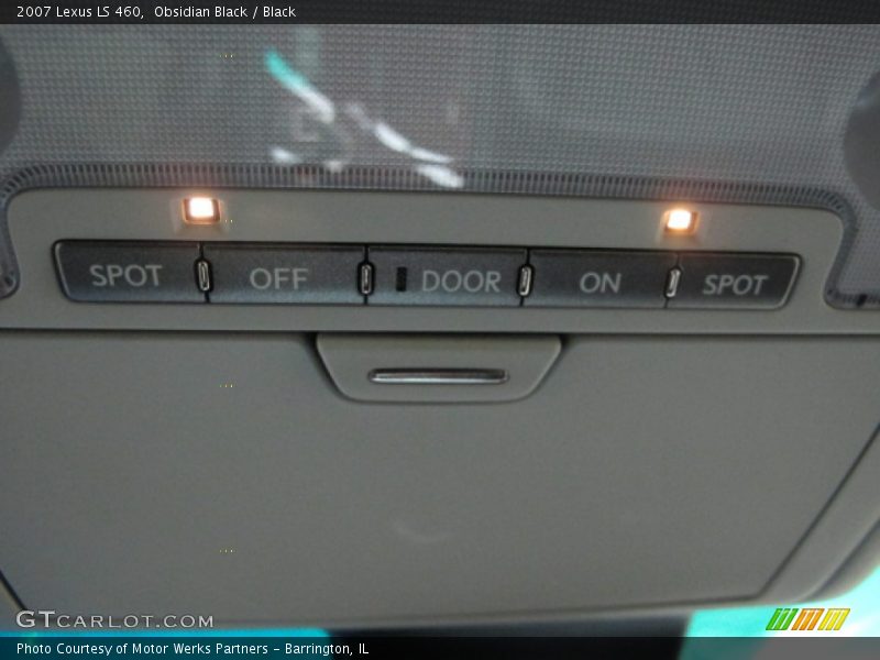 Obsidian Black / Black 2007 Lexus LS 460