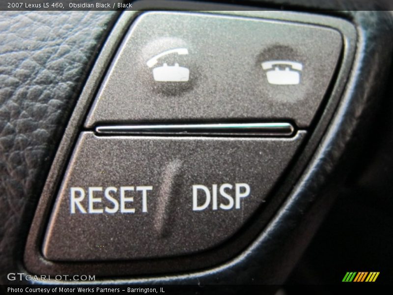 Obsidian Black / Black 2007 Lexus LS 460