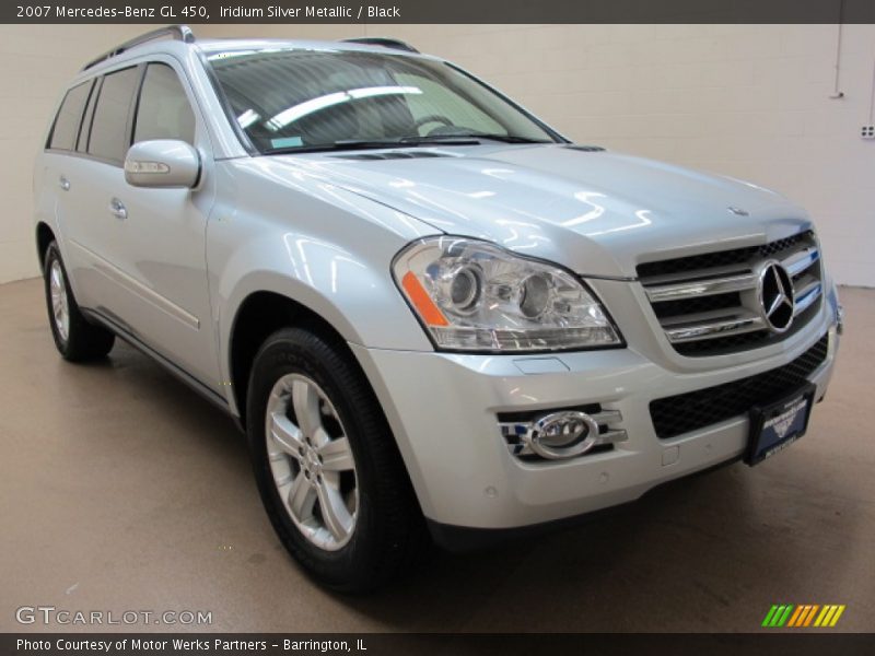 Iridium Silver Metallic / Black 2007 Mercedes-Benz GL 450
