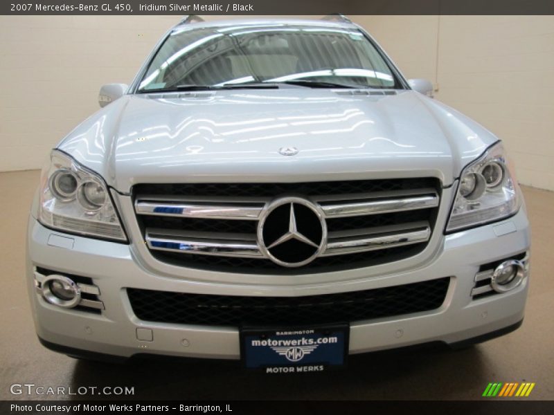 Iridium Silver Metallic / Black 2007 Mercedes-Benz GL 450